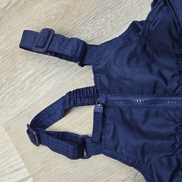 Cat And Jack 3T Boys Kids Snowbibs Snow Pants Snowsuit Navy Blue Winter - Picture 4 of 5